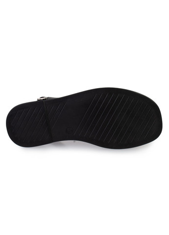 Черные босоножки женские бренда 8301595_(1) ModaMilano на шнурках