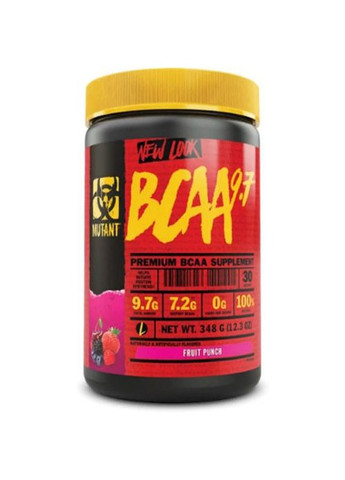 BCAA 9.7 348 g /28 servings/ Fruit Punch MUTANT (259734528)