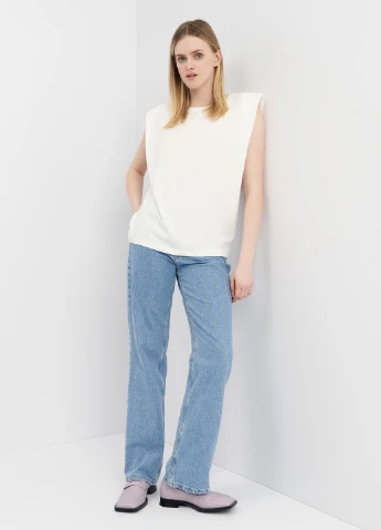 Футболка,молочний, Vila Clothes - (259271373)