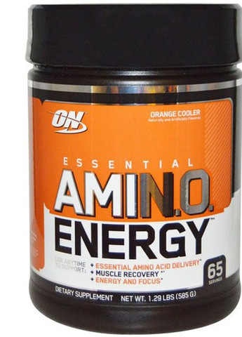 Essential Amino Energy 585 g /65 servings/ Orange Cooler Optimum Nutrition (257342741)