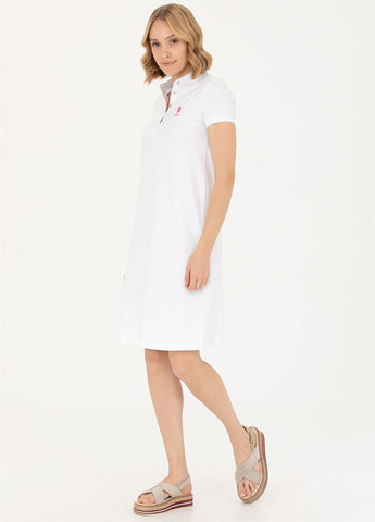 Білий сукня жіноча U.S. Polo Assn.