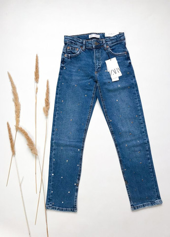 Синие джинсы 164 см синий артикул л137 Zara