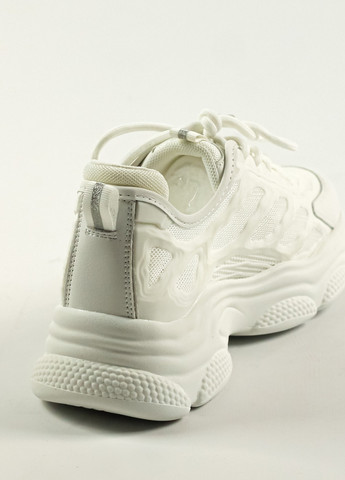 Белые всесезонные кроссовки летние бело-серые текстиль Prima d'Arte