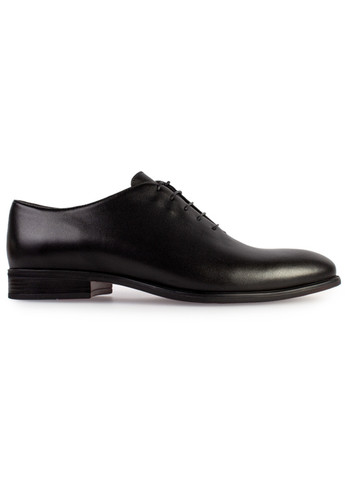 Черные классические туфли мужские бренда 9200175_(1) Ikos на шнурках