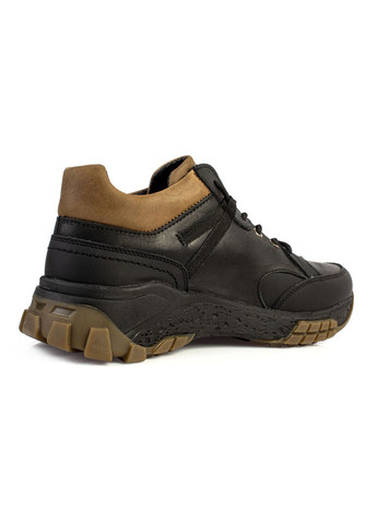 Черные зимние ботинки мужские бренда 9500893_(2) ModaMilano