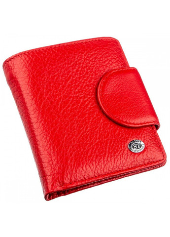 Жіночий червоний гаманець з натуральної шкіри ST Leather 18923 Червоний ST Leather Accessories (262453724)