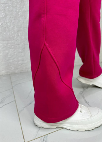 Женский костюм тройка с жилеткой цвет малиновый р.50/52 448409 New Trend (274539793)
