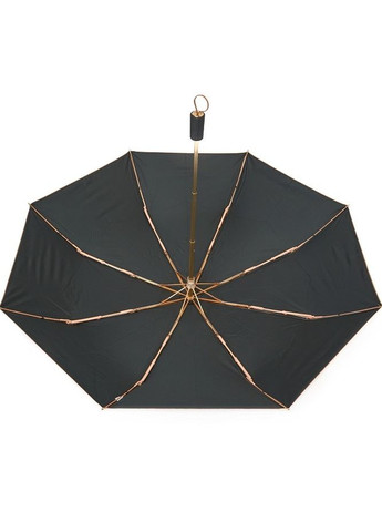 Золота парасолька жіноча механічна №3265 складна на 8 спиць золотистий з чорним Parachase (262890238)