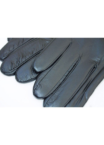 Жіночі зимові чорні рукавички з натуральної шкіри BR-S (261486798)