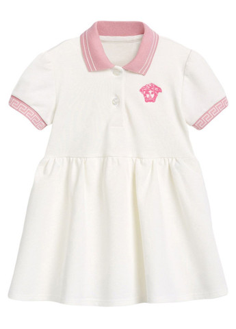 Біла сукня трикотажна біла на дівчинку від 2 років Little Maven (266914566)