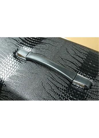 Органайзер короб складаний з ручкою в багажник машину автомобіль екошкіра з імітацією рептилії 54х32х30 см (475975-Prob) Чорний Unbranded (275332314)