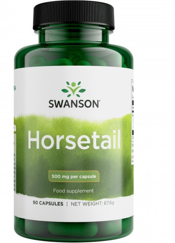 Horsetail 500 mg 90 Caps Swanson (257342636)