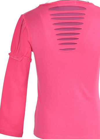Розовая футболки батник дівчинка (003)11925-736 Lemanta