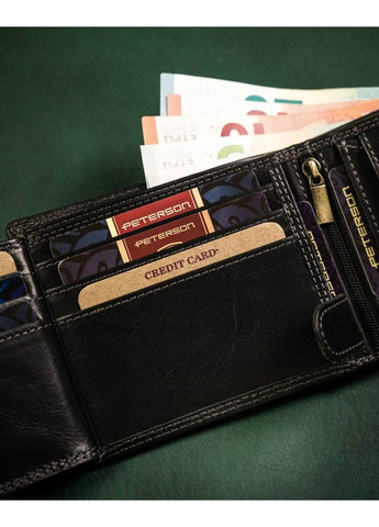 Кошелек мужской кожаный PTN WL-0305-COM Peterson (266138480)
