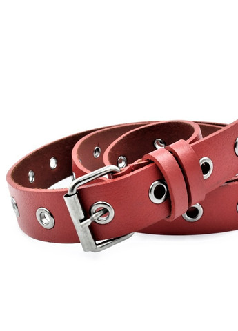 Женский кожаный ремень красный SKL85-295843 New Trend (259142008)