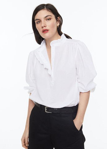 Блуза з воланом H&M (260182503)