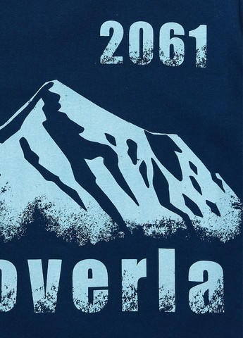 Лонгслів-футболка темно-синя Hoverla KRAKO (258310821)