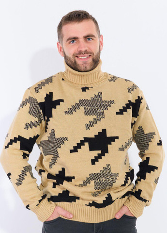 Бежевий светри гарний чоловічій светр (11150) Lemanta