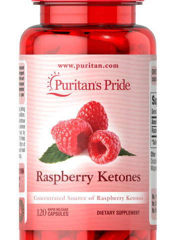 Puritan's Pride Raspberry Ketones 100 mg 120 Caps Puritans Pride (257440453)