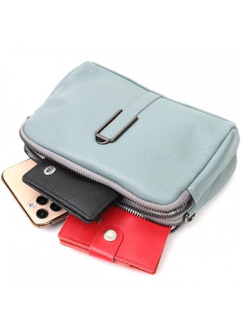 Молодіжна жіноча шкіряна сумка через плече 22280 Vintage (276705839)