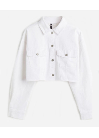 Біла літня жіноча куртка н&м (56026) xs біла H&M