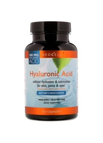 Hyaluronic Acid Nature's Moisturizer 60 Caps Neocell (256722085)