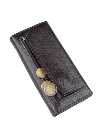 Женский чёрный кошелёк из натуральной кожи ST Leather 20092 ST Leather Accessories (262453834)