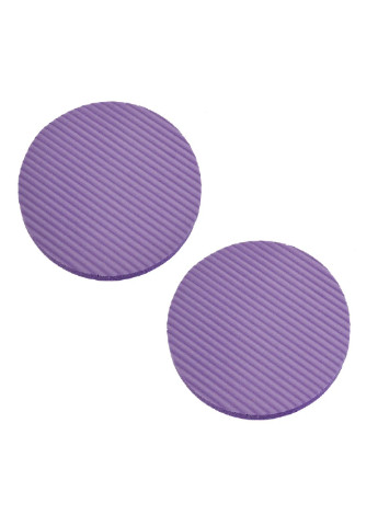 Набір килимків під лікті та коліна для фітнесу йоги пілатесу нековзні 2 шт 17,5х17,5х1,5 см (473879-Prob) Фіолетові Unbranded (256704805)