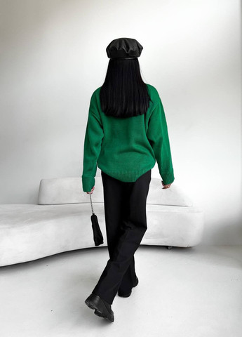 Женский свитер цвет зеленый р.42/46 441953 New Trend (263133497)