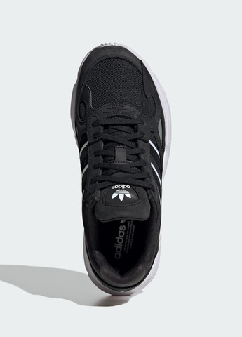Черные всесезонные кроссовки falcon adidas
