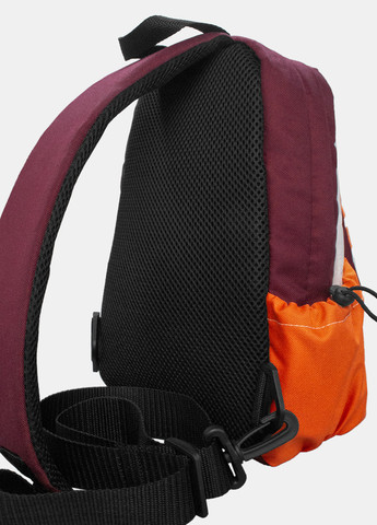 Рюкзак слинг бордовый/оранжевый Famk (257329919)