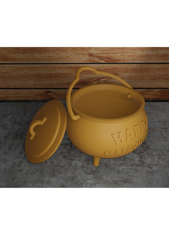 Горщик лепрекона «Happy Halloween» з кришкою ЗаСвіт (266424986)