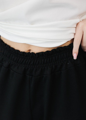 Джогери карго з бічними кишенями для дівчинки чорні 126972 No Brand (258958460)