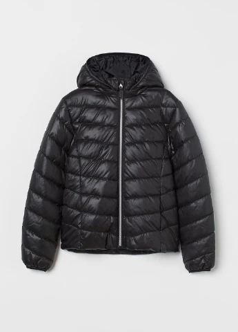 Чорна куртка демісезон,чорний, H&M