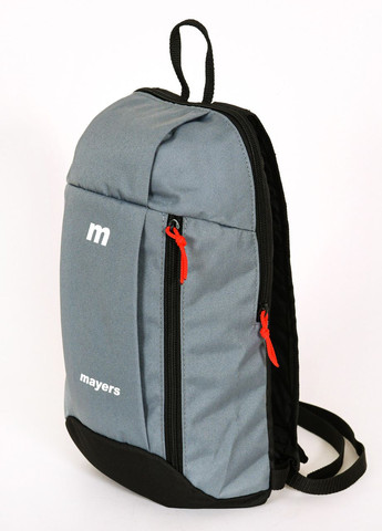 Детский маленький рюкзак в спортивном стиле серого цвета городской легкий и удобный No Brand (260597009)