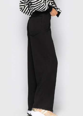Широкі штани з накладними кешенями чорний MORANDI (257100260)