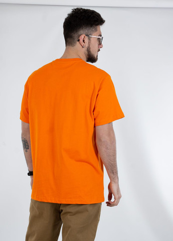 Оранжевая футболка Burberry