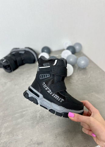 Черные повседневные зимние термоботинки Tom.M