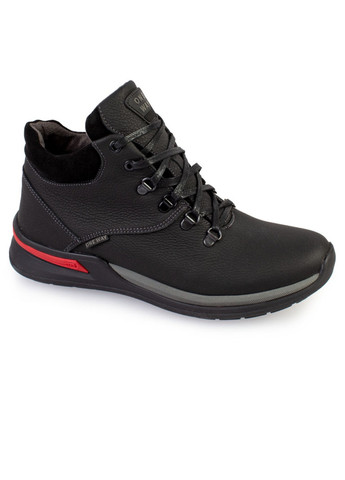 Черные зимние ботинки мужские бренда 9500991_(1) One Way