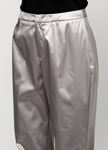 Серые кэжуал демисезонные брюки Strenesse