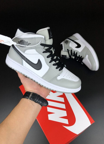 Сірі Зимовий кросівки чоловічі, вьетнам Nike Air Jordan