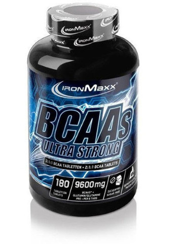 BCAAs Ultra Strong 2:1:1 180 Tabs Ironmaxx (256725082)