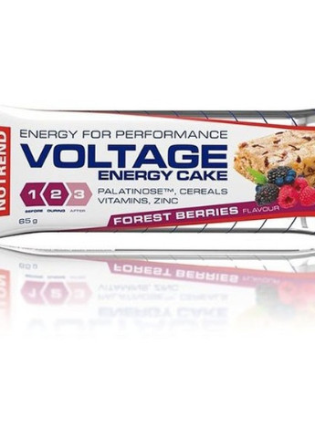 Voltage Energy Cake 65 g Forest Berries Nutrend (256724086)