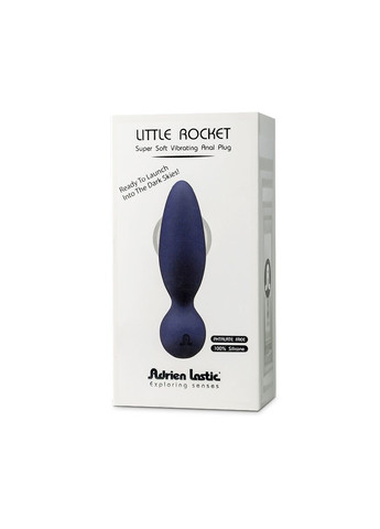 Анальная вибропробка Little Rocket макс. диаметр 3,5см, soft-touch Adrien Lastic (277236779)