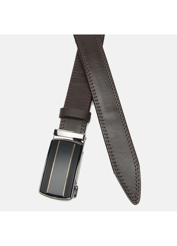 Мужской кожаный ремень с пряжкой автомат CV1gnn38-125 Borsa Leather (266143978)