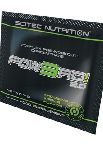 Pow3rd! 7 g /1 servings/ Apple Scitec Nutrition (256725991)