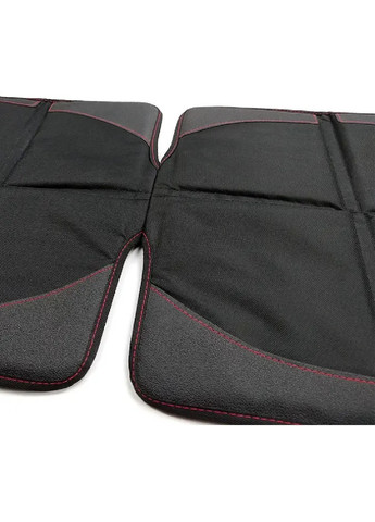 Захисний килимок чохол під дитяче автокрісло в машину автомобіль найменш щільний 58х48х44 см (476003-Prob) Чорний із червоним Unbranded (275456650)