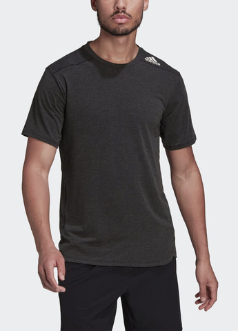Чорна футболка designed for training adidas
