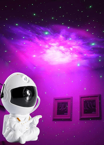 Дитячий нічник - проектор зоряного неба Астронавт MINI Farraray обертання на 360 Solar (276972166)