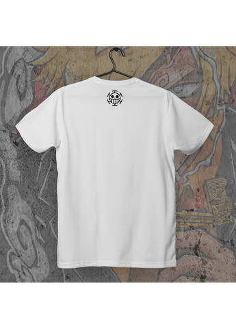 Біла футболка з принтом ван піс - санджи w No Brand